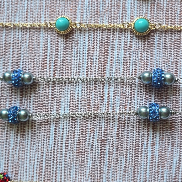 MONET BRAND WOMEN'S FASHION JEWELRY BUNDLE OF 4 LONG NECKLACES - Picture 3 of 14